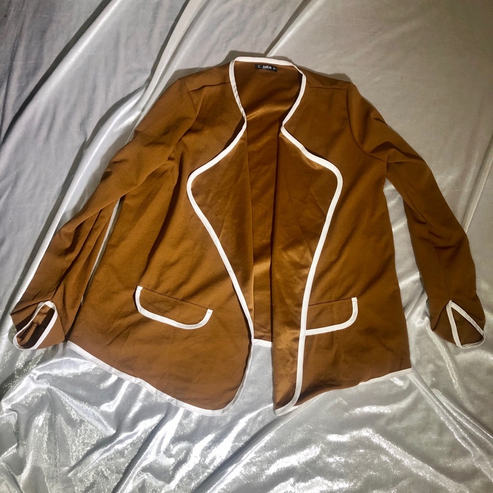 Blazer/Saco(M)LIGHT BROWN NEW NO TAGS